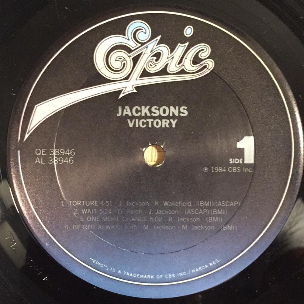The Jacksons - “Victory” Vinyl LP - Picture 4 of 5